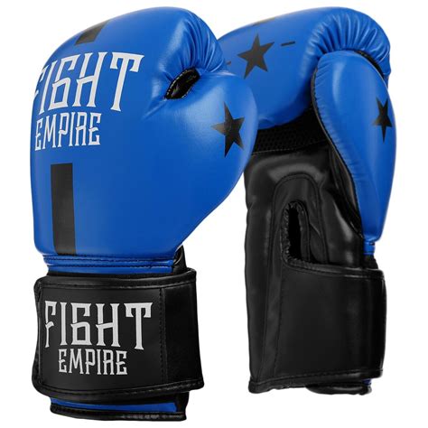 Перчатки боксерские детские fight empire, синие, размер 10 oz FIGHT ...