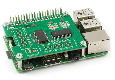 Buy IO Pi Plus MCP23017 Expander For Raspberry Botland Robotic Shop