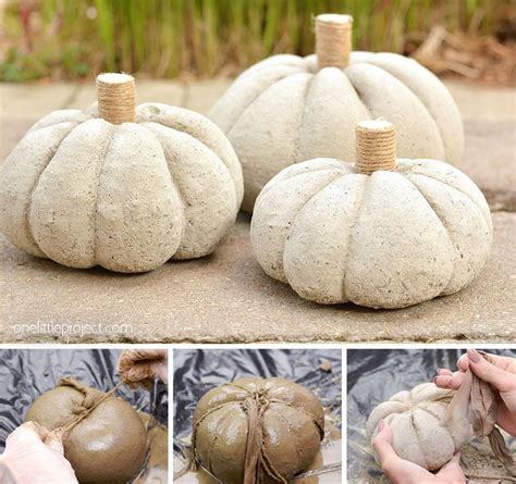 Learn How To Make Concrete Pumpkins It S So Easy To Make A Concrete