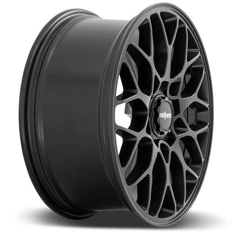 Rotiform Sgn R Matte Black Wheels Wheelonline