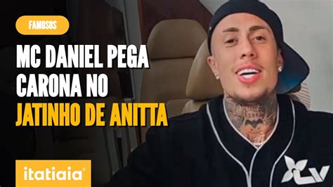 MC DANIEL PEGA CARONA EM JATINHO DE ANITTA PARA FORTALEZA YouTube