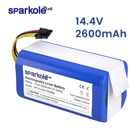 Sparkole V Mah Lithium Ion Battery For Cecotec Conga