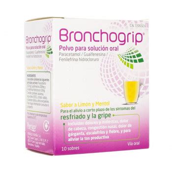 Bronchogrip Polvo Para Soluci N Oral Sobres