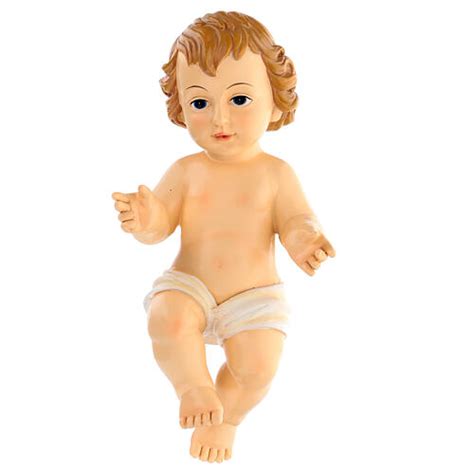 Resin Baby Jesus statue 30 cm | online sales on HOLYART.com