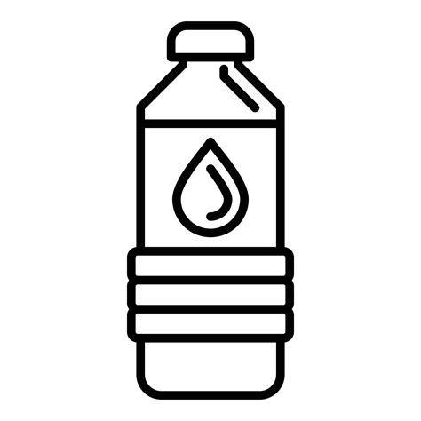 Water Bottle Line Icon 6172461 Vector Art At Vecteezy