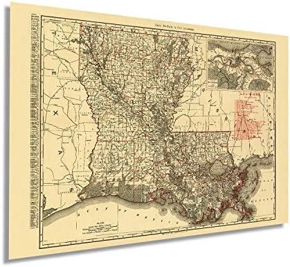 Amazon Historix Vintage Map Of Georgia Poster X Inch