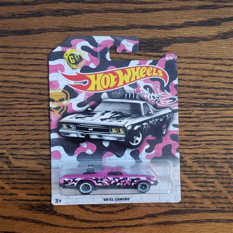 Hot Wheels Camo El Camino Ask About Bundles On Depop