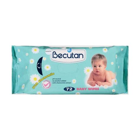ALKALOID Becutan baby wipes влажни марамици , 72 парчиња | Најголема ...