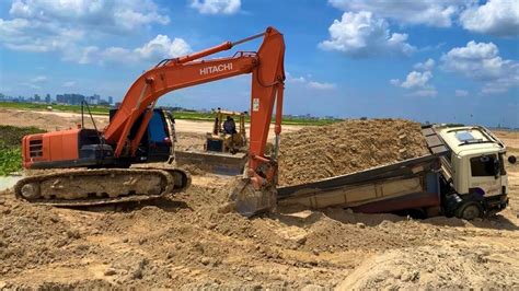 Incredible Stuck Excavator Bulldozer Rescues Recovery Overload Dump