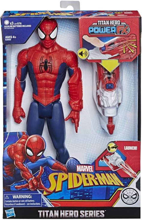 Spider Man Titan Fx Power 2 Versión Española Hasbro E3552105