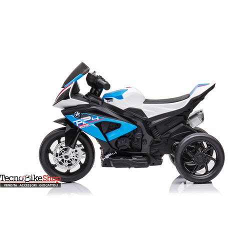 Moto Elettrica Per Bambini Bmw Hp Race V Ruote Blu