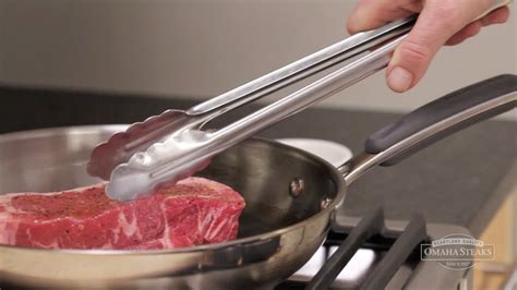 How To Pan Sear A Steak Youtube