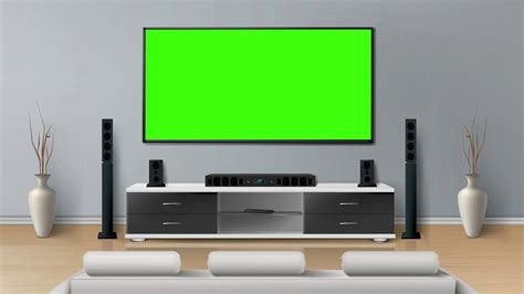 Smart Tv Green Screen Effect With Remote Control For Web All Creative