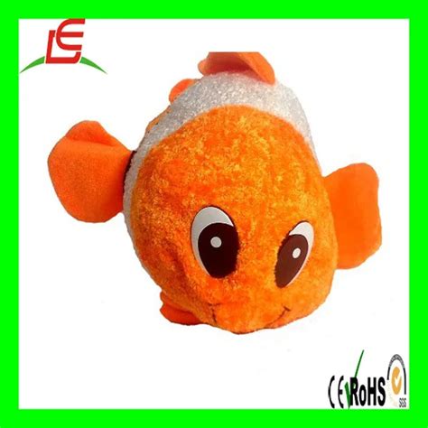 Red Clown Fish Sea Animal Plush Stuffed Animal Toy - Buy Stuffed Sea ...