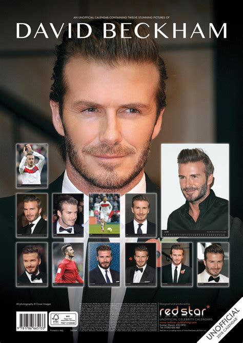 David Beckham Calendari Da Muro 2024 Compra Su Europosters