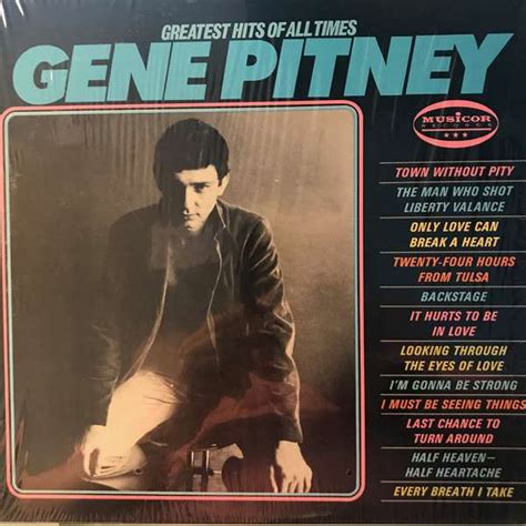 Gene Pitney Greatest Hits Of All Time Vinyl Tavern