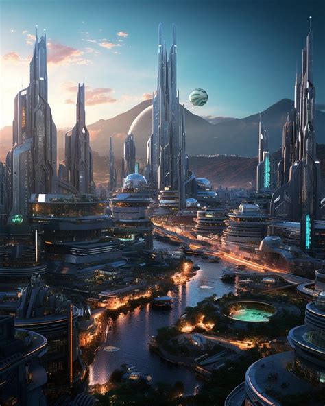 Pin By Antarik Fox On Sci Fi Future Futuristic City Future City