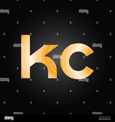 Plantilla Vectorial De Dise O De Logotipo De La Letra Kc Inicial Letra