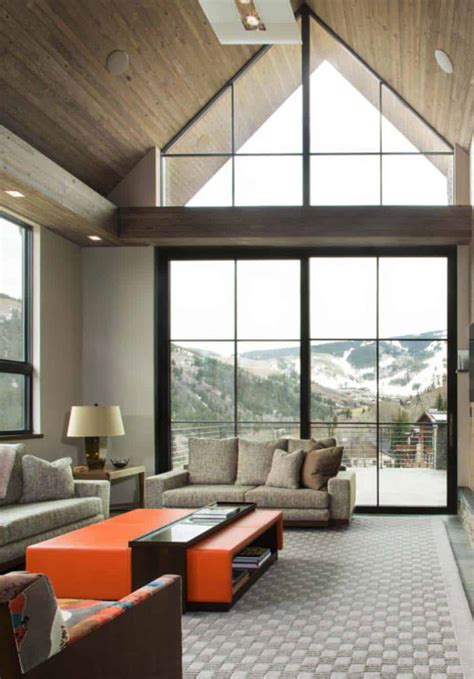 Dreamy mountain retreat in Colorado with warm and inviting interiors