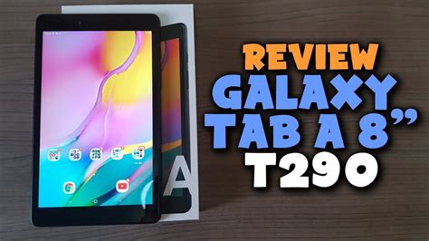 Review Galaxy Tab A 8 T290 295 Áudio Vídeo Jogos Youtube