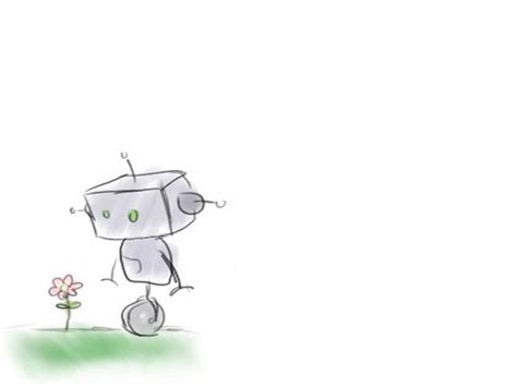 Cute Robot Wallpaper - WallpaperSafari