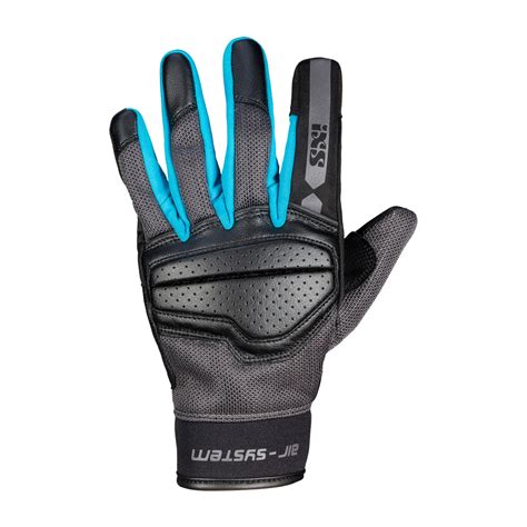 Guantes De Moto Para Mujer Ixs Classic Evo Air Negro Turquesa Precio