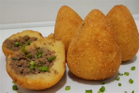 Coxinha De Mandioca Carne Mo Da F Cil E Deliciosa Receita R Pido