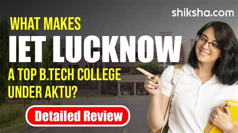 Iet Lucknow Review Cutoff Admission Placement Fees Courses