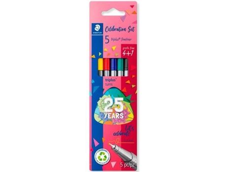 Conjunto De Canetas De Feltro STAEDTLER Triplus Fineliner 334 10