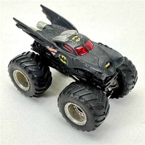 Hot Wheels Monster Truck Batmobile Monster Jam Die Cast 1 64 Dc Comics Batman Eur 11 03