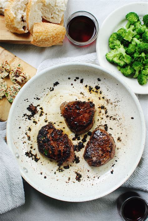 Seared Filet Mignons With Sun Dried Tomato Butter Bev Cooks