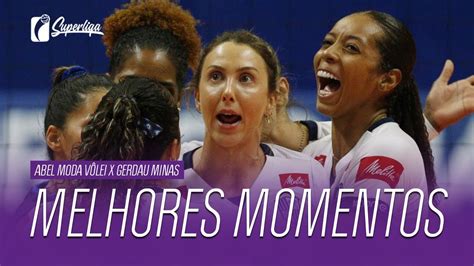 BRUSQUE X MINAS Melhores Momentos Da SUPERLIGA FEMININA YouTube