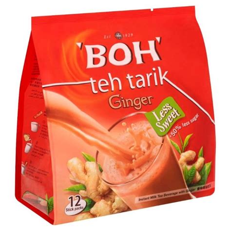 BOH Teh Tarik Instant Milk Tea Beverage With Ginger 12s X 26g Lazada