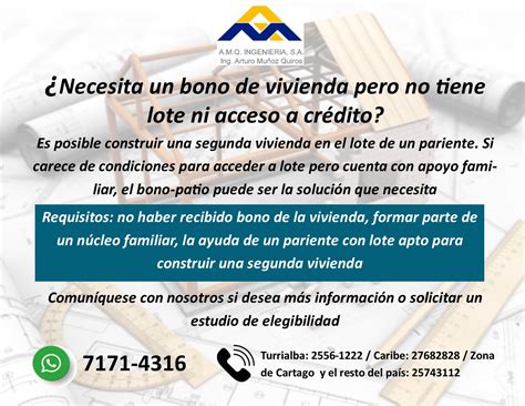 Bono Vivienda J Venes Requisitos Y Beneficios Obt N Tu Hogar Ya