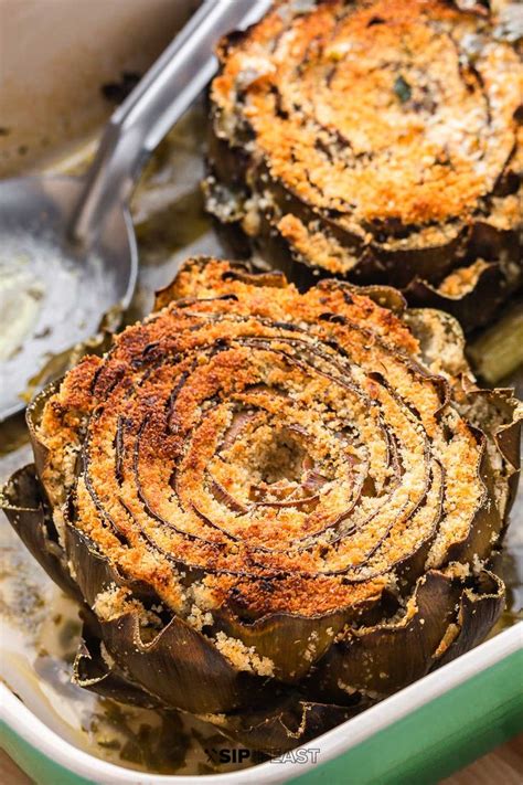 Stuffed Artichokes Easy To Follow Instructions Sip And Feast