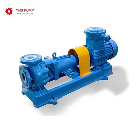 Fluoroplastic Lined Chemical Centrifugal Pump Yaness