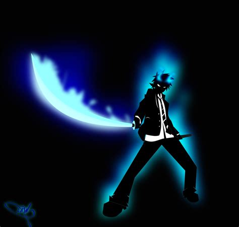 blue exorcist son of Satan by griffyn00146 on DeviantArt