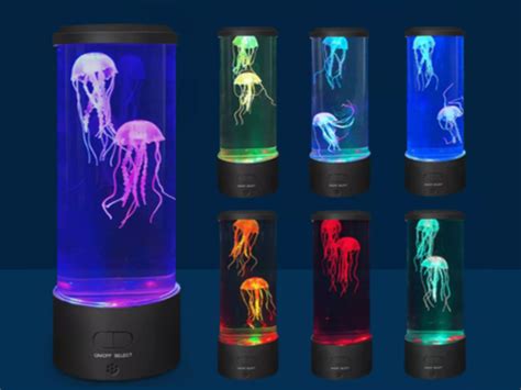 Jellyfish LED night light | Global Sources