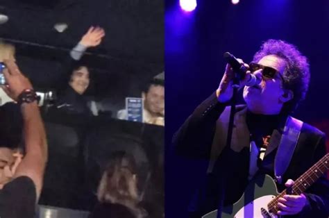 Video Javier Milei Fue A Ver A Andr S Calamaro Y Fue Ovacionado Por El