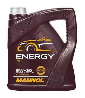 4L 5W30 Engine Oil Mannol Energy ACEA A3 B4 Fully Synthetic Ford WSS