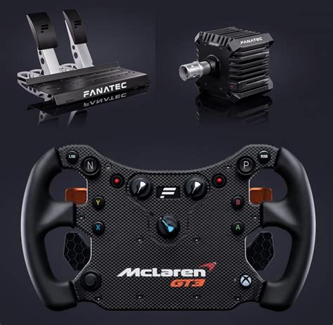 Fanatec Csl Dd Mclaren Gt Csl Pedal Bundle Simulatorcave