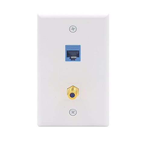 I Tested The Perfect Solution Ethernet Coaxial Wall Plate For Seamless