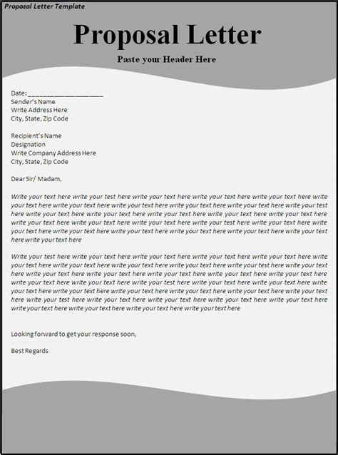 How To Write A Proposal Letter Scrumps