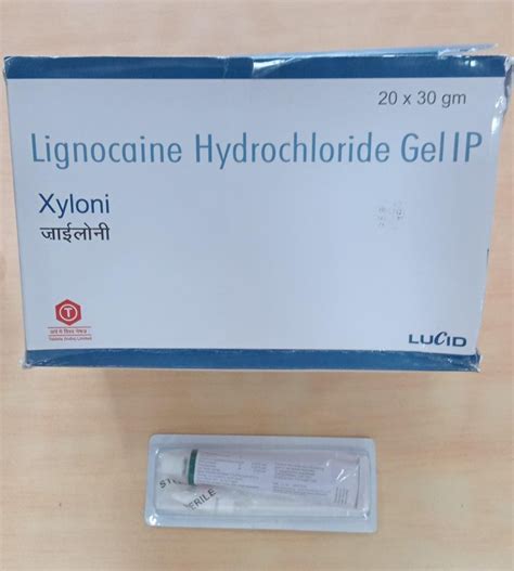 Lignocaine Hydrochloride Gel TABLET INDIA LTD 20 30GM At Rs 385 Box