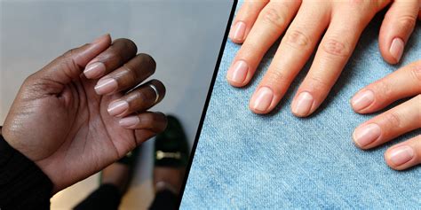 The Return Of Naked Nails Why Buffed Bare Manicures Are Trending