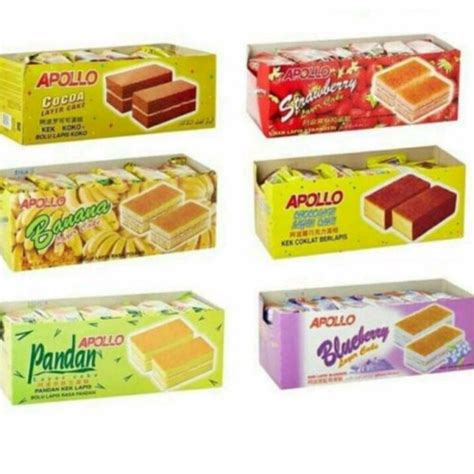 Jual Apollo Layer Cake All Varian Bolu Lapis Rasa Banana Pandan