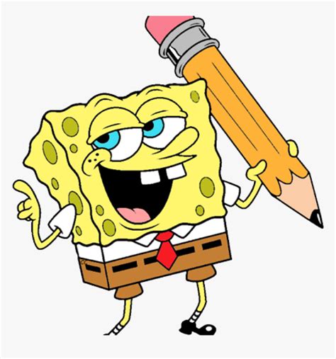 Spongebob Clipart Spongebob Squarepants Clip Art Cartoon Transparent