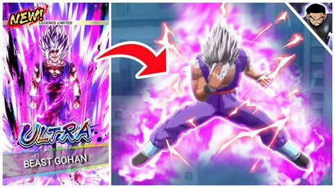 ULTRA BEAST GOHAN IN DRAGON BALL LEGENDS YouTube