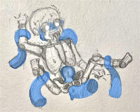 Rule 34 2020s 2022 Animated Skeleton Blue Blush Blue Tentacles Blush Hi Res Highres Legs