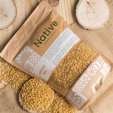 Native Organica Organic Arhar Daltoor Dal Buy Native Organica